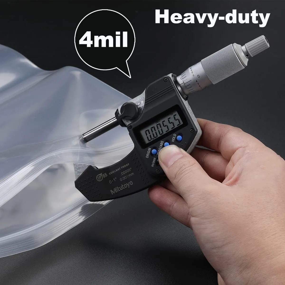 20 PCS 13" x 15" Thick 4 Mil Large Clear Zip Poly Lock Plastic Bags Seal Reclosable Zip Bag Heavy-Duty Clothing T-Shirt Toys Snacks Zipper Bags
