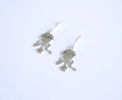 20 Silver Metal Baby Rattle Charms Baby Shower Gender Reveal Thank You Favors