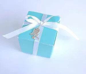 20 Silver Metal Baby Rattle Charms Baby Shower Gender Reveal Thank You Favors