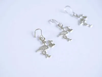 20 Silver Stork Bundle Baby Shower Charms Favors Bag Decoration Jewelry Charm