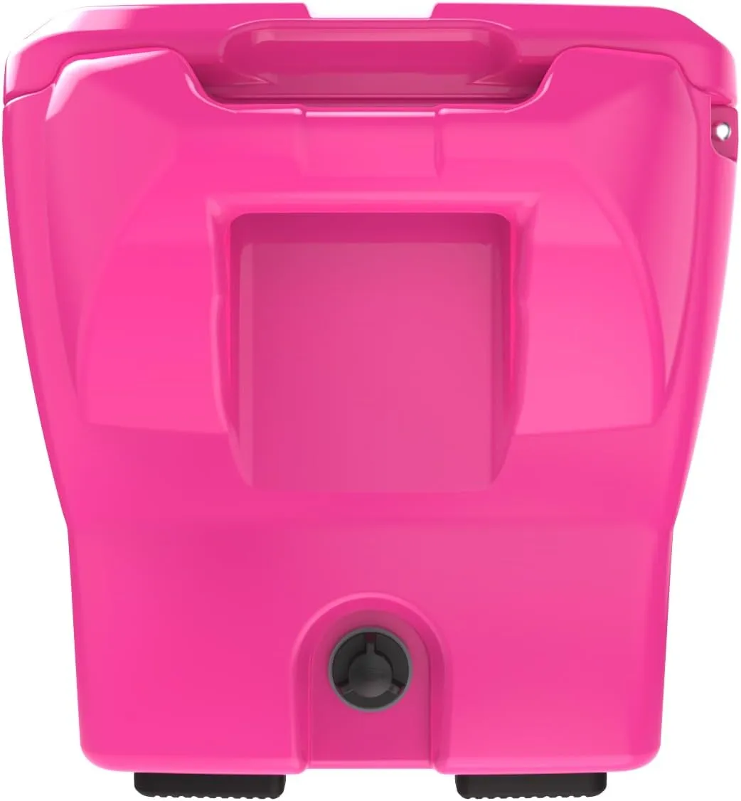 22 Quart Hard Cooler Insulated Portable Ice Chest Box for Beach, Drink, Beverage, Camping, Picnic, Hunting, Fishing, Boat, Made in USA