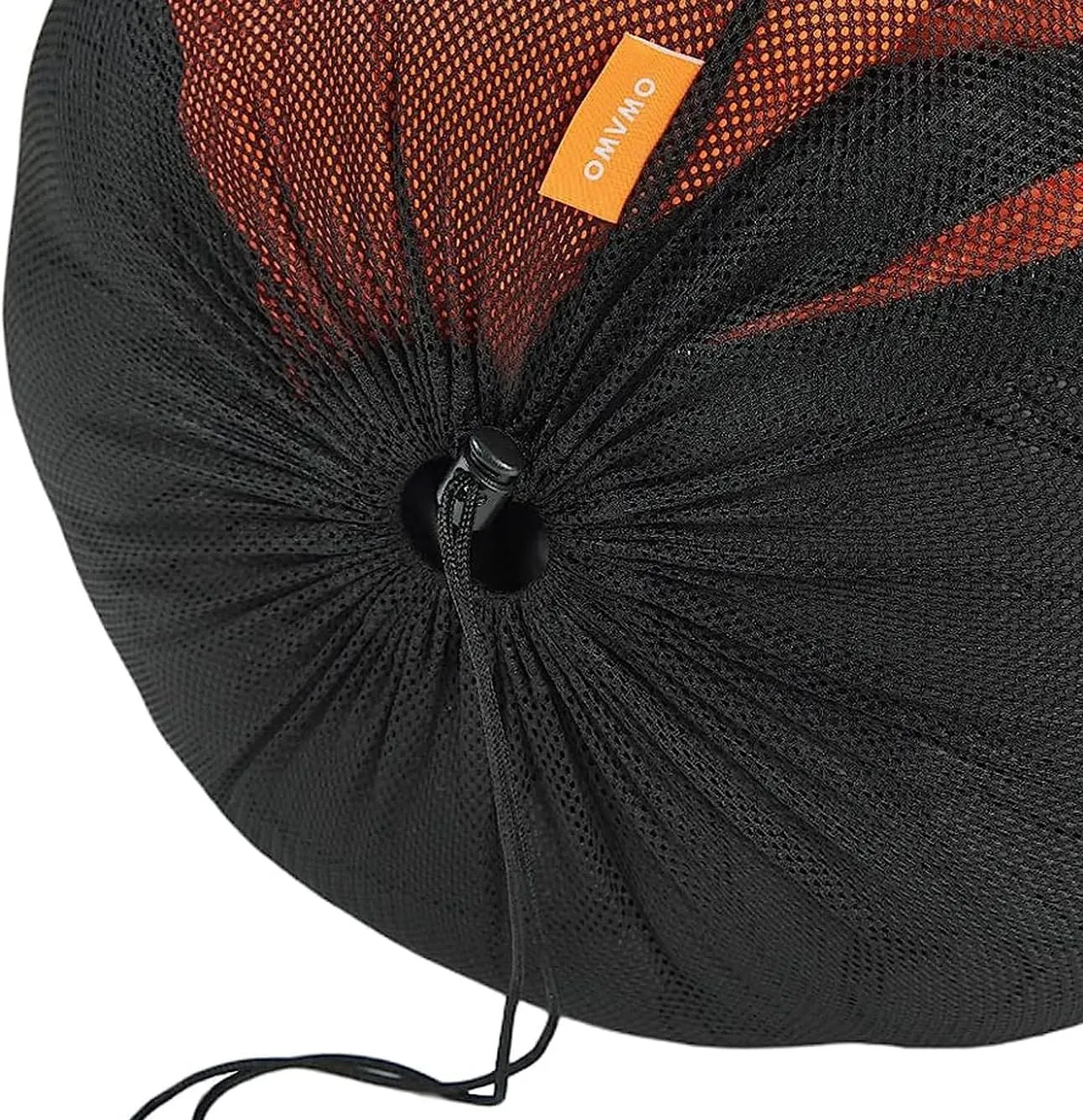 2Pcs 100L Mesh Sleeping Bag Storage Sack Stuff Sack Mesh Laundry Bag Drawstring Bag，Tear-Resistant Polyester Mesh,300D Oxford Bottom,Anti-Dirt and Water-Resistant.