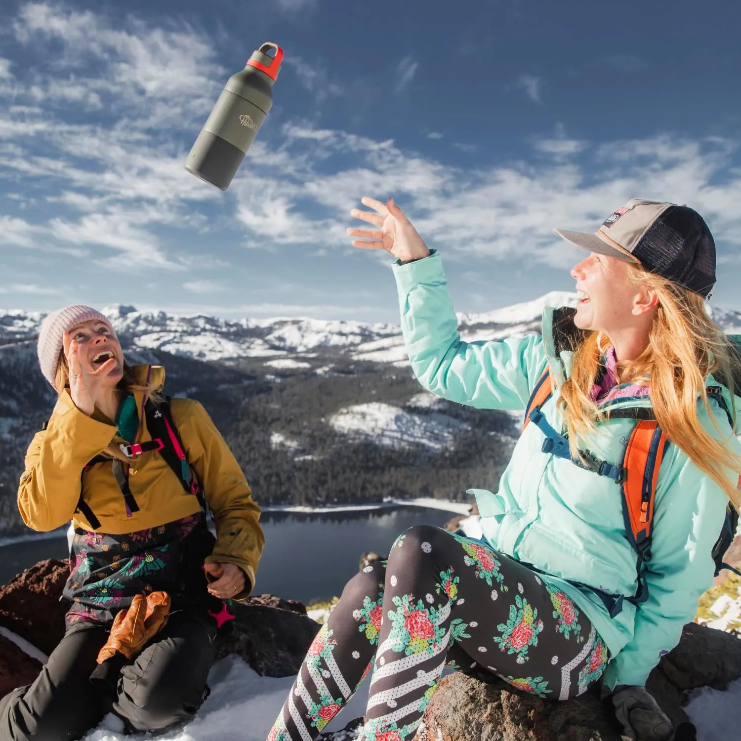 32oz All-Day Adventure Flask - As Seen on Shark Tank - The Insulated Multi-Tool of Beverage Bottles - Craft Pourover, Cold Brew, Tea, Water Infusion, Wine Decanting, Hydration.