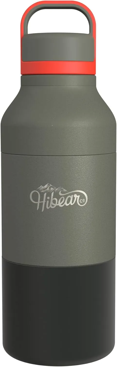 32oz All-Day Adventure Flask - As Seen on Shark Tank - The Insulated Multi-Tool of Beverage Bottles - Craft Pourover, Cold Brew, Tea, Water Infusion, Wine Decanting, Hydration.