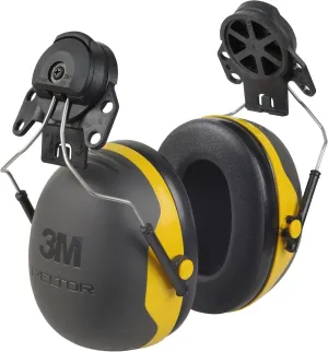 3M PELTOR Hearing Protection Earmuffs, X2 Series, Noise Protection NRR 24 dB, Construction, Manufacturing, Maintenance