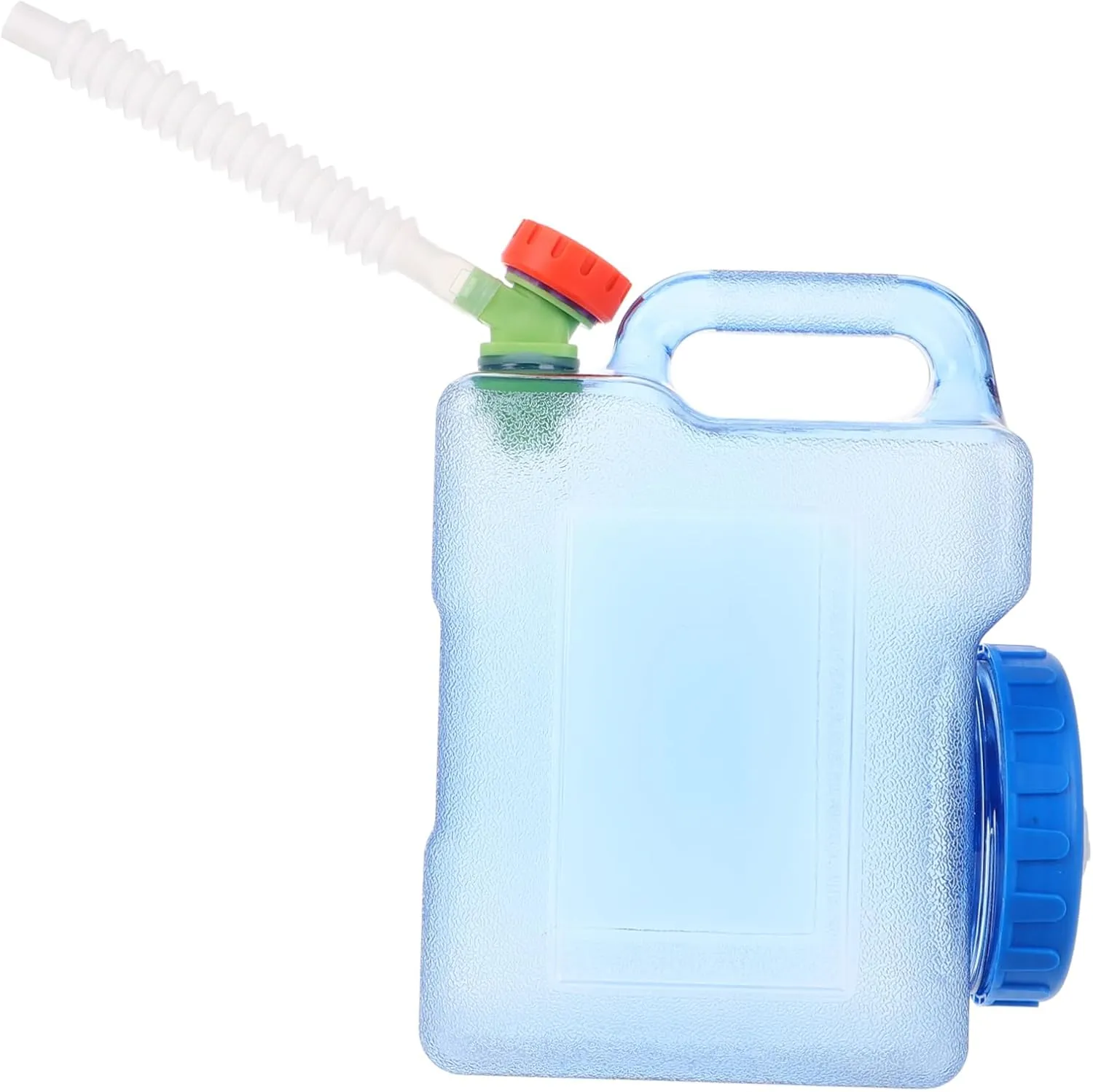 5 Gallon Water Storage Tank Camping Jug Portable Liquid Containers Lid Multi-use Storage Jugs for Home Camping Hiking Emergency