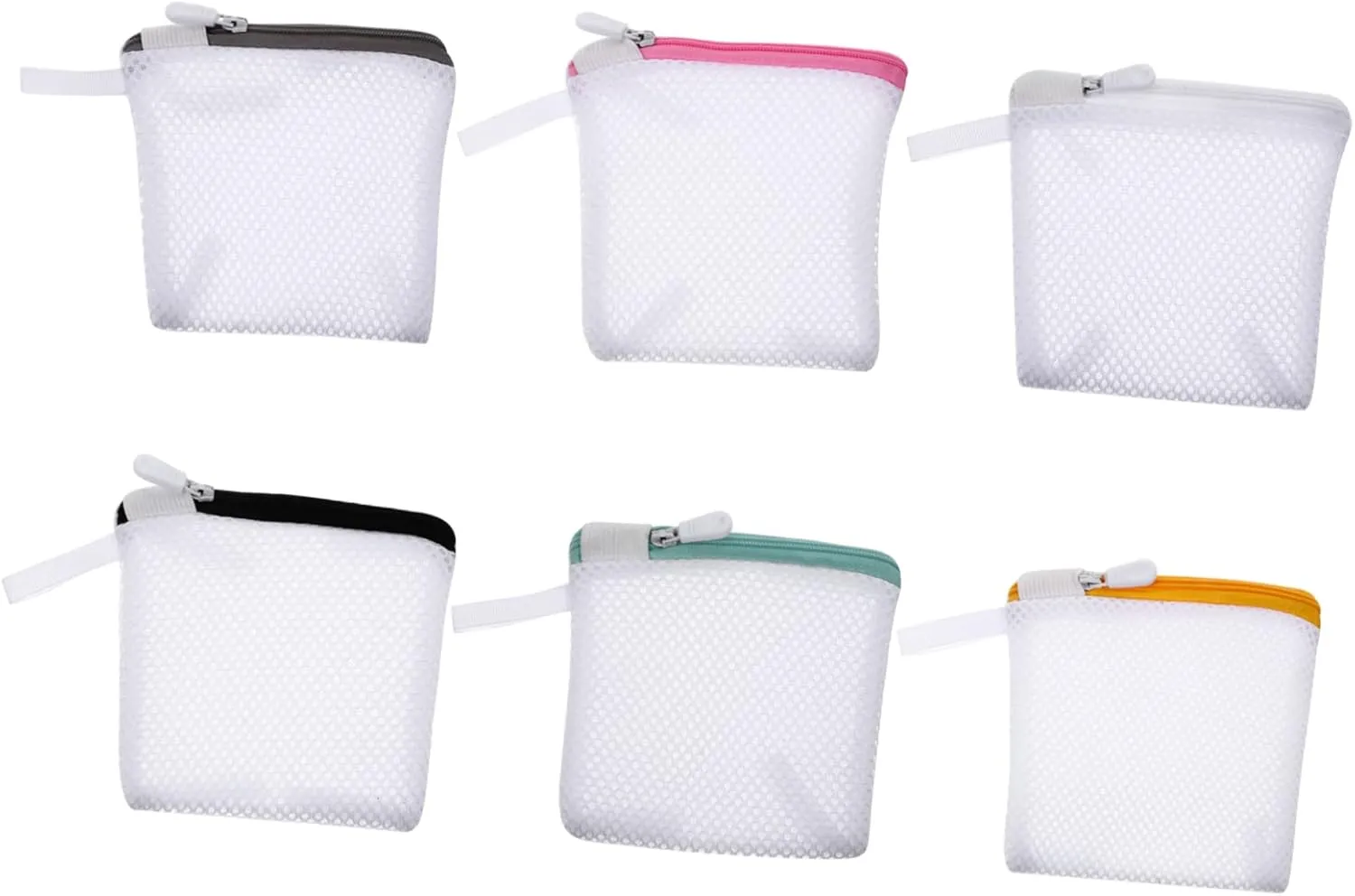 6pcs Laundry Bag Mini Washing Machine Bra Underwear Washing Bag Wash Bag Delicates Bag for Washing Machine Laundry Pouch Travel Special Bag Sandwich Mesh Multifunction