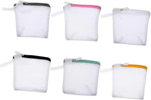 6pcs Laundry Bag Mini Washing Machine Bra Underwear Washing Bag Wash Bag Delicates Bag for Washing Machine Laundry Pouch Travel Special Bag Sandwich Mesh Multifunction