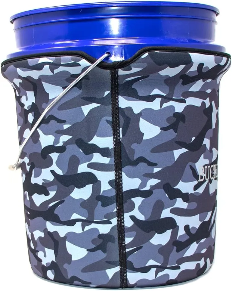 7mm Neoprene Sleeve for 5 Gallon Bucket (Urban Camo)