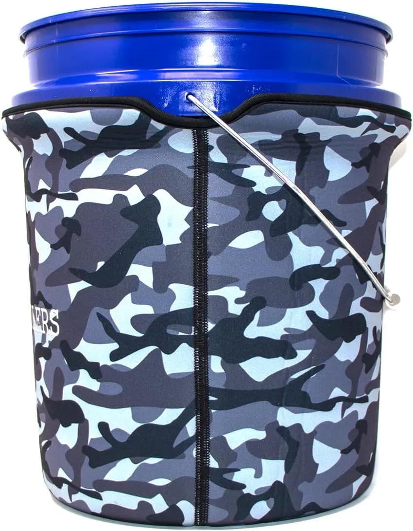 7mm Neoprene Sleeve for 5 Gallon Bucket (Urban Camo)