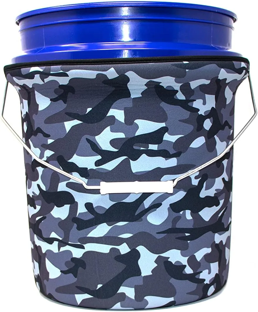 7mm Neoprene Sleeve for 5 Gallon Bucket (Urban Camo)