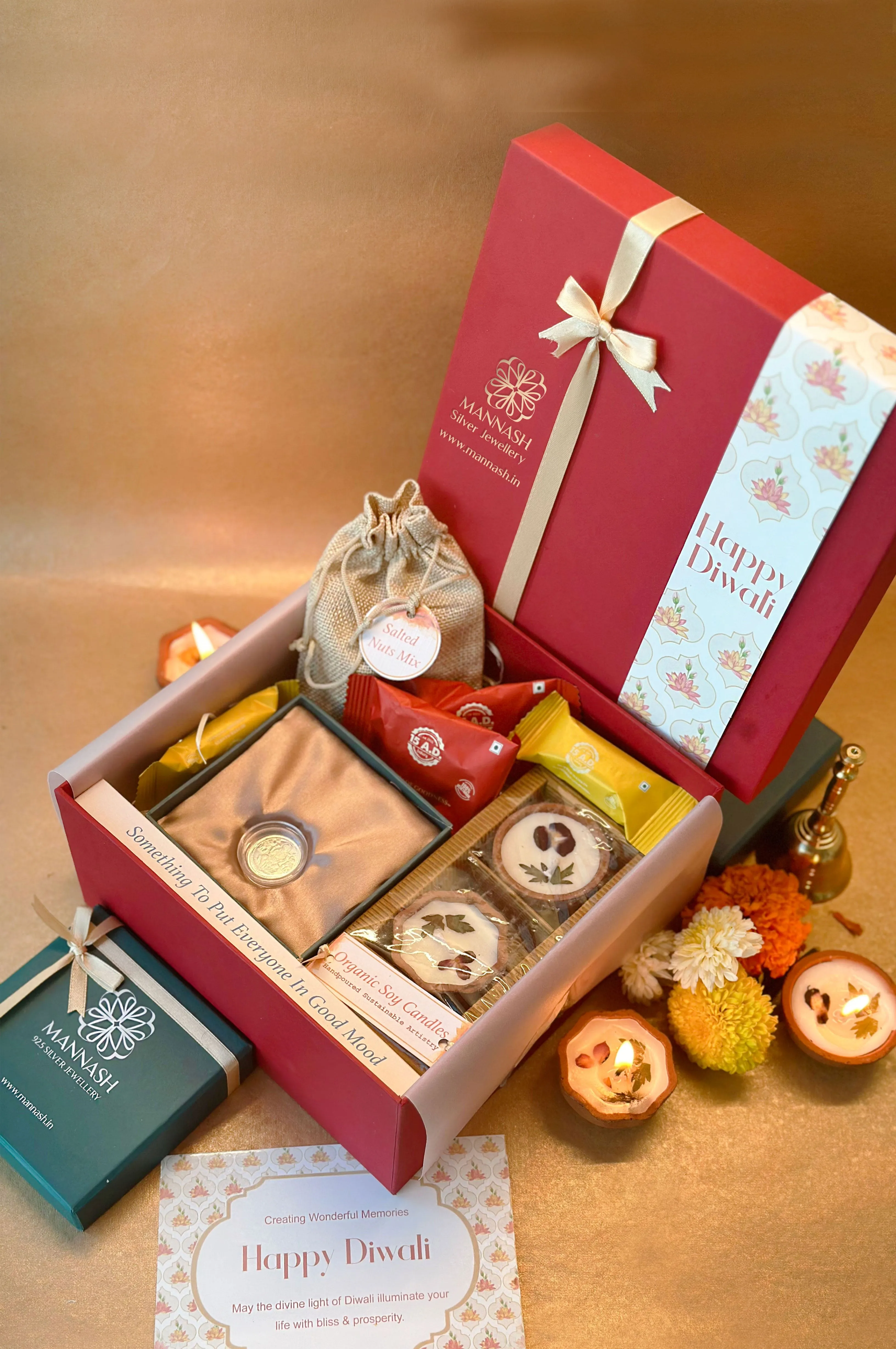 999 Purity Silver Lakshmi Coin (5gm) - Atrangi Family Wali Diwali Gift Hamper