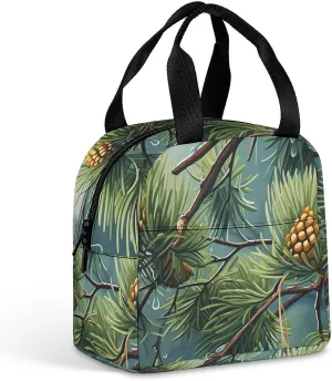 A Gym Artifact, The Canvas Pine Tree Raindrops Printed Yoga Storage Bag Is Durable, Wear-resistant And Does Not Strangle Shoulders. It Is Suitable for Both Men And Women