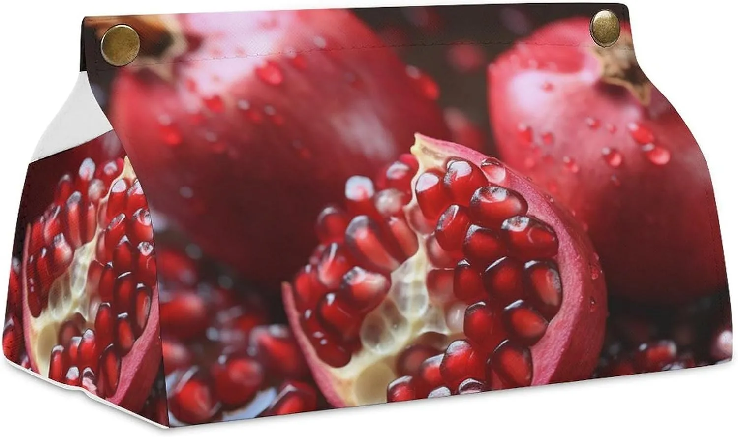 A Gym Artifact, The Canvas Pomegranate Fruit Printed Yoga Storage Bag Is Durable, Wear-resistant And Does Not Strangle Shoulders. It Is Suitable for Both Men And Women