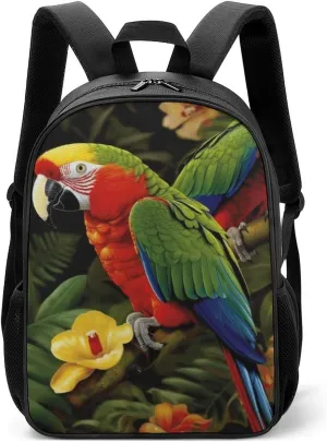 A Gym Artifact, The Canvas Tropical Parrot Printed Yoga Storage Bag Is Durable, Wear-resistant And Does Not Strangle Shoulders. It Is Suitable for Both Men And Women