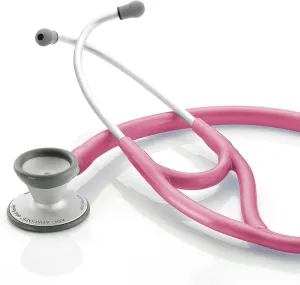 ADC Adscope 606 Ultra Lightweight Cardiology Stethoscope with Tunable AFD Technology, Metallic Raspberry