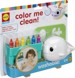 Alex Bath Color Me Clean, Multicolor Kids Bath Crayons