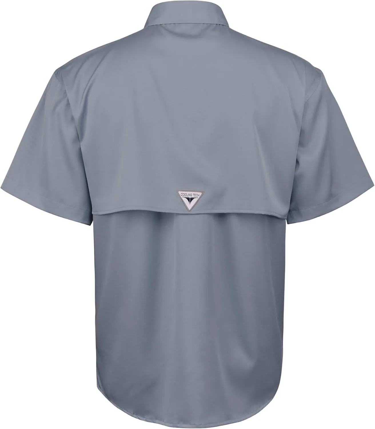 Alimens & Gentle Short Sleeve Fishing Shirt Wicking Fabric Sun Protection Casual Button Down Shirts
