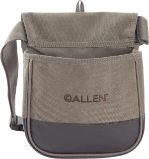 Allen Company Shotgun Shell Pouch - Sporting Shell Bag for Clay, Trap or Skeet Shooting - Soft Canvas or Hard Molded Options in Tan or Olive Drab