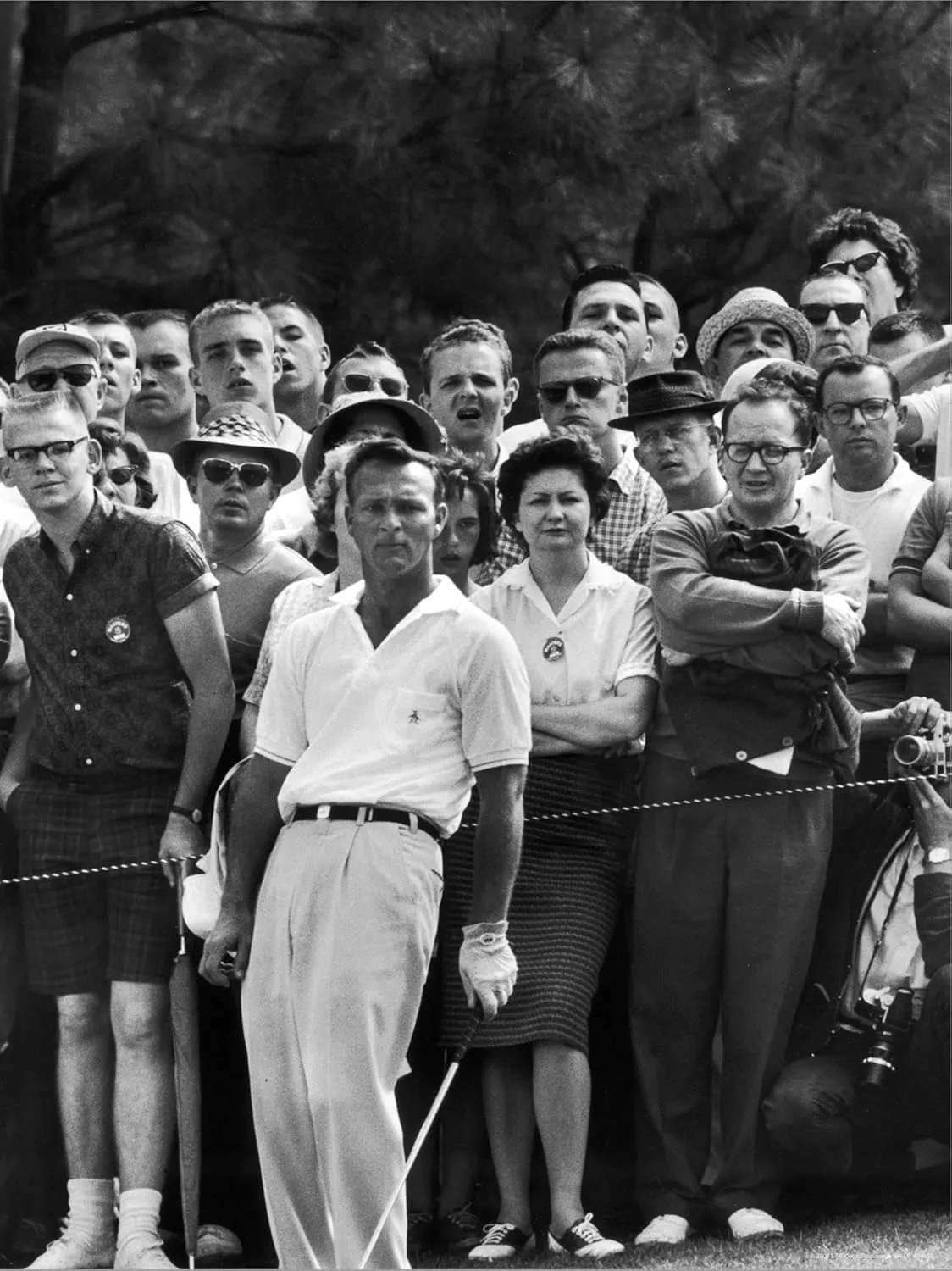 AllPosters Stretched Canvas Print Arnold Palmer After Winning the Masters Tournament by George Silk, 12x16