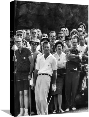 AllPosters Stretched Canvas Print Arnold Palmer After Winning the Masters Tournament by George Silk, 12x16