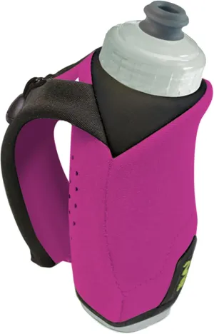Amphipod Hydraform Ergo-Lite Handheld Water Bottle, BPA-Free Minimalist Insulated Hydration for Ultra-Running & Walking - Pink - 10.5 oz
