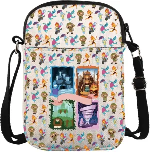 Animated Film Fans Merchandise Elem-ntal Canvas Crossbody Bag Gift Fot Women & Girls