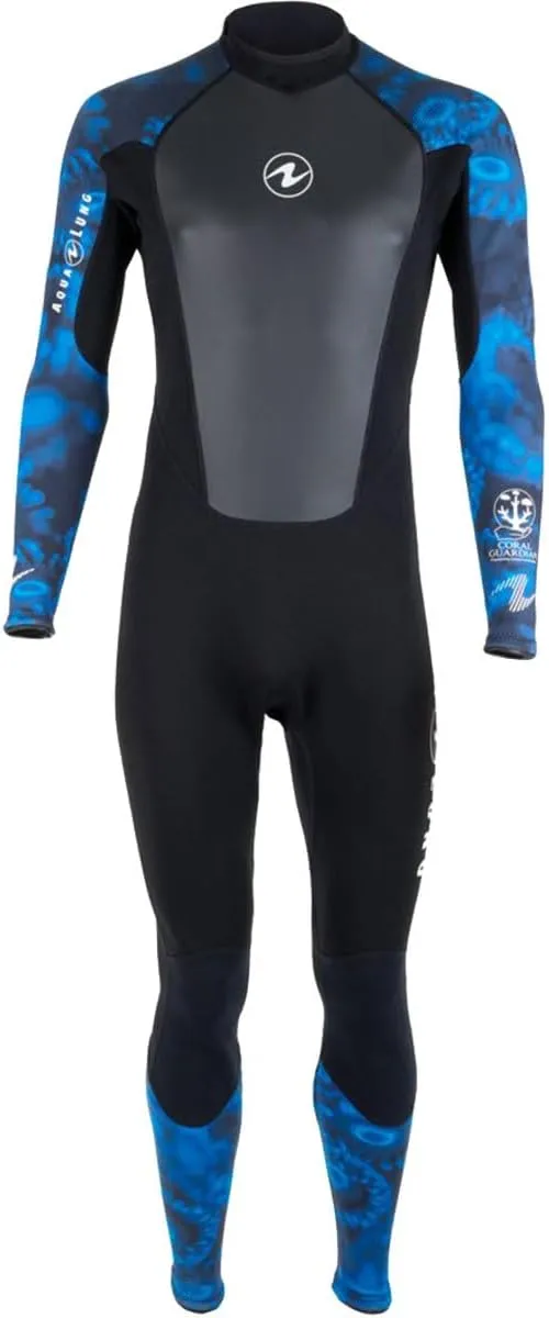 AQUALUNG HydroFlex 3mm Men's Jumpsuit, Camouflage Blue
