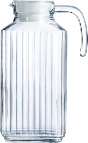 Arcoroc Quadro Fridge jar with white plastic lid 1,7l - 1 Jar
