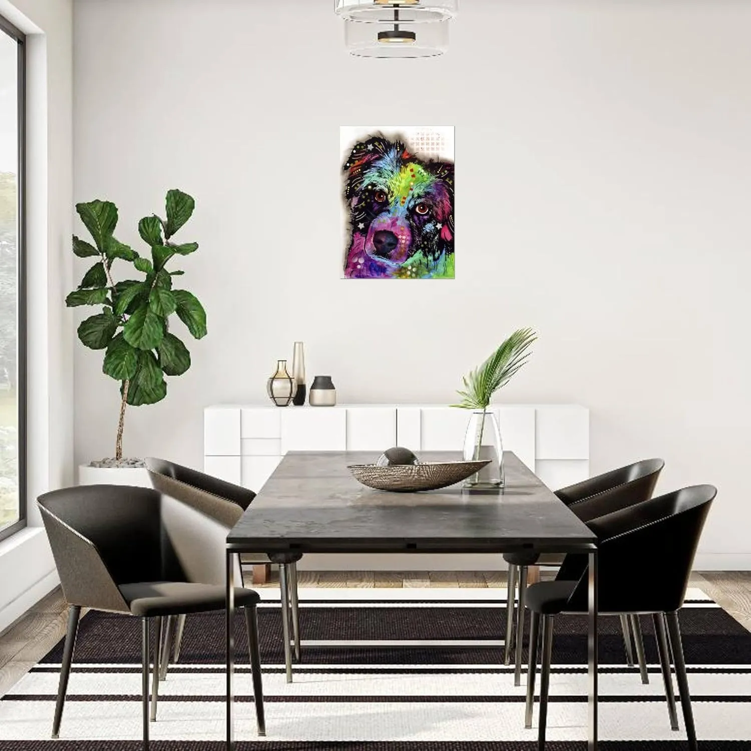 ART.COM Canvas Wall Art Prints Aussie by Dean Russo, Animals Decor, 24" x 32"