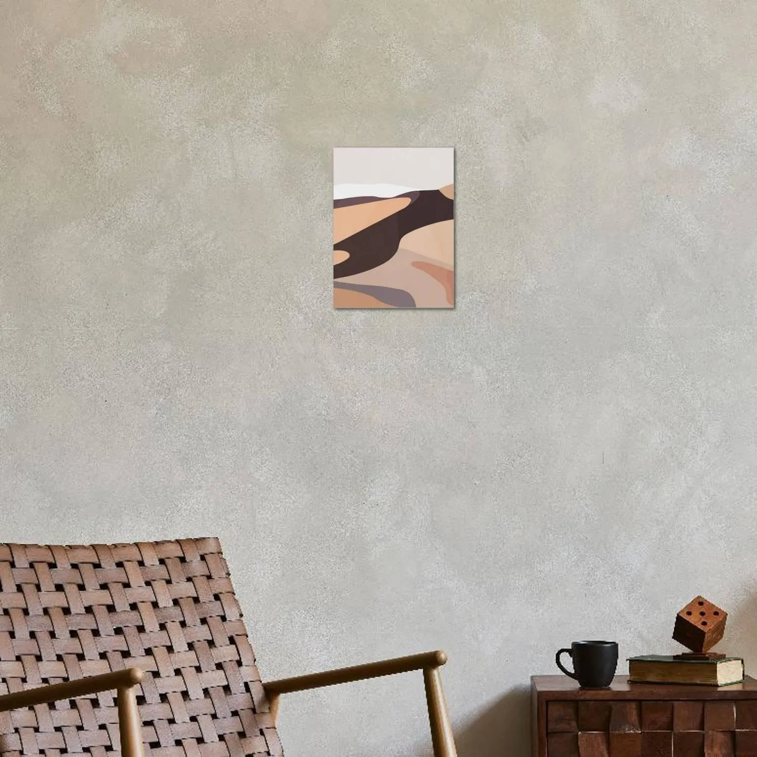 ART.COM Stretched Canvas Print Desert Dunes IV by Annie Warren, 12" x 16"