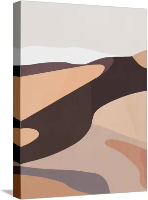 ART.COM Stretched Canvas Print Desert Dunes IV by Annie Warren, 12" x 16"