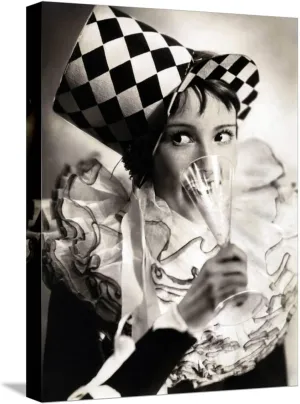 ART.COM Stretched Canvas Print Dolly Haas (1910-1994) Dutch Actress C. 1935, 12" x 16"