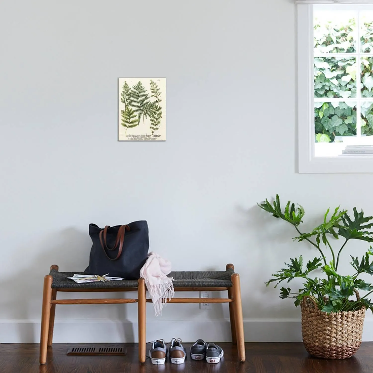 ART.COM Stretched Canvas Print Fern Gathering II by Johann Wilhelm Weinmann, 12" x 16"