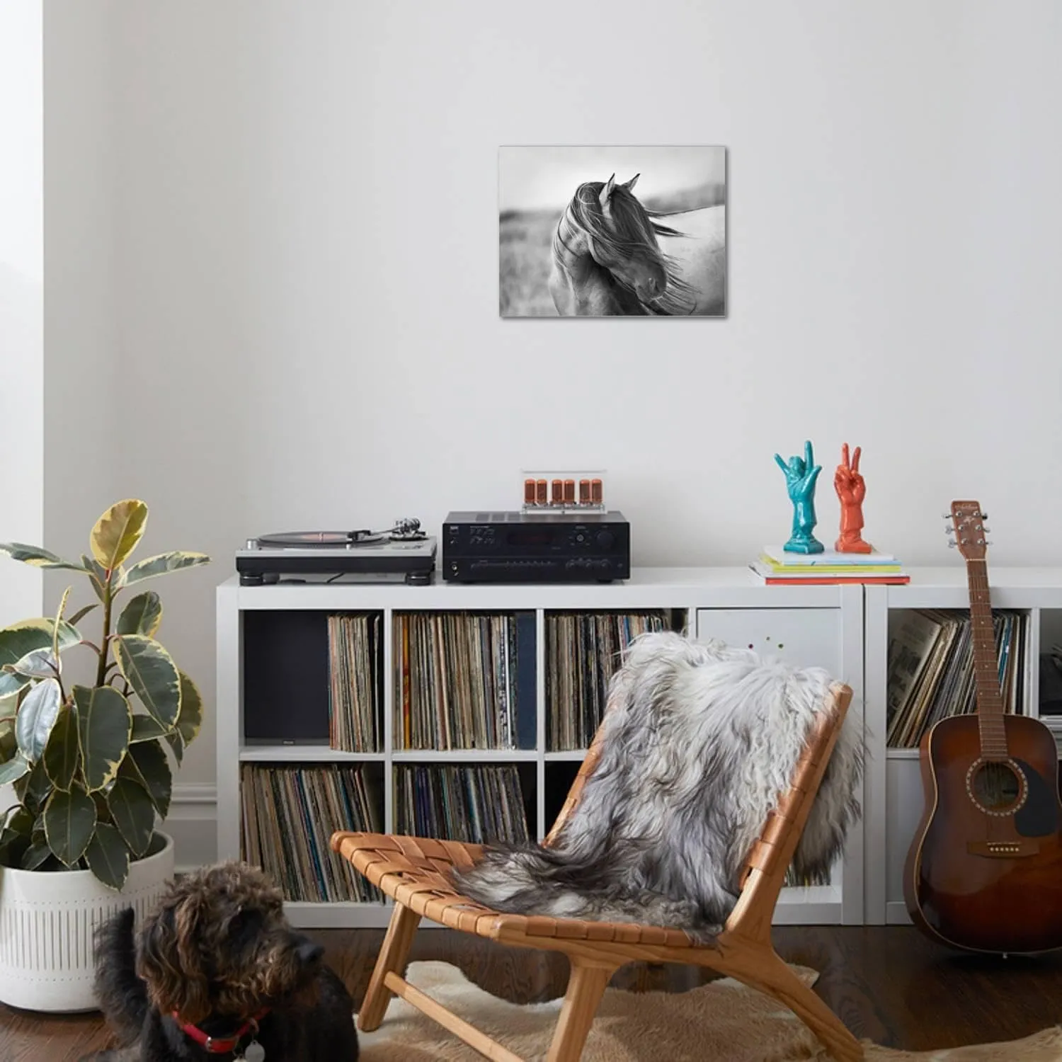 ART.COM Stretched Canvas Print Fierce Grace by Tony Stromberg, 24" x 18"