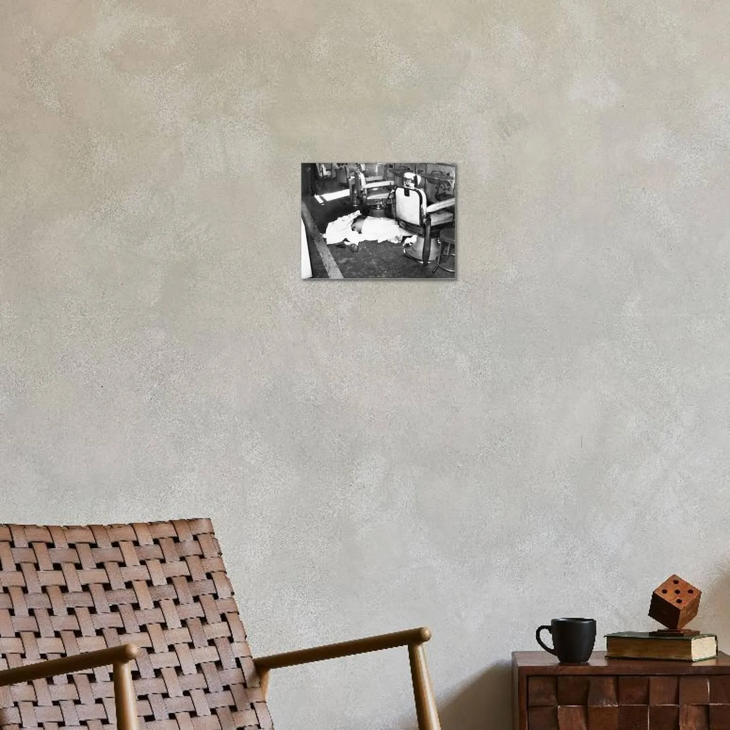 ART.COM Stretched Canvas Print Racketeer Albert Anastasia, Lord High Executioner for Murder, Inc, Dead at Park-Sheraton Hotel, 16" x 12"