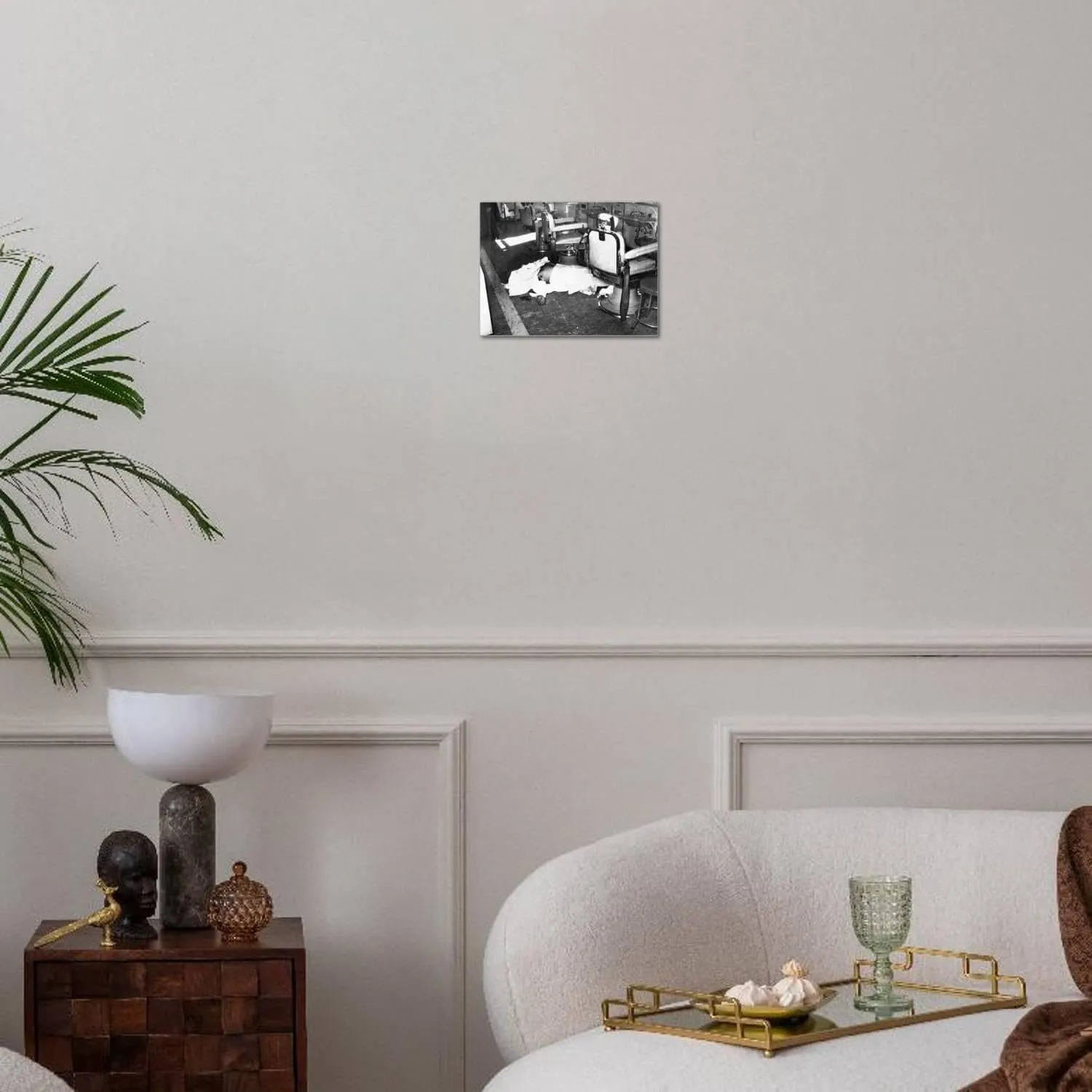 ART.COM Stretched Canvas Print Racketeer Albert Anastasia, Lord High Executioner for Murder, Inc, Dead at Park-Sheraton Hotel, 16" x 12"