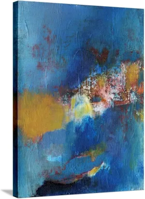 ART.COM Stretched Canvas Print Rhapsody in Blue I by Jodi Fuchs, 24" x 32"