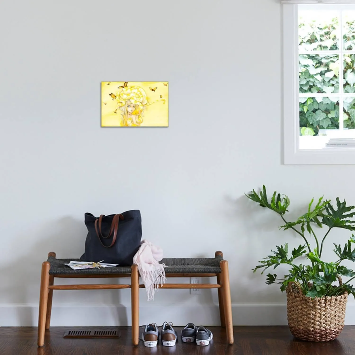 ART.COM Stretched Canvas Print Yuuta by Camilla D'Errico, 18" x 12"