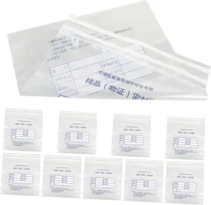 ARTIBETTER Tamper Evident Bags for Bank Large Bank Bag with Self-adhesive Tape for