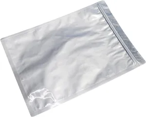 AwePackage 1 Gallon Mylar Aluminum Foil Zipper Bag for Long Term food storage and collectibles - vacuum seal (50, Gallon(10x14"))