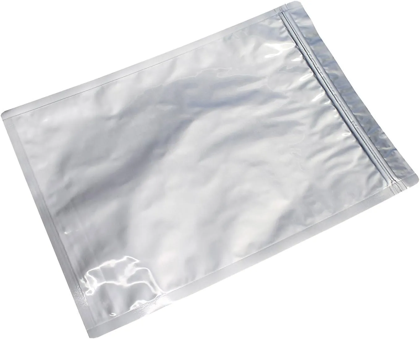 AwePackage 1 Gallon Mylar Aluminum Foil Zipper Bag for Long Term food storage and collectibles - vacuum seal (50, Gallon(10x14"))
