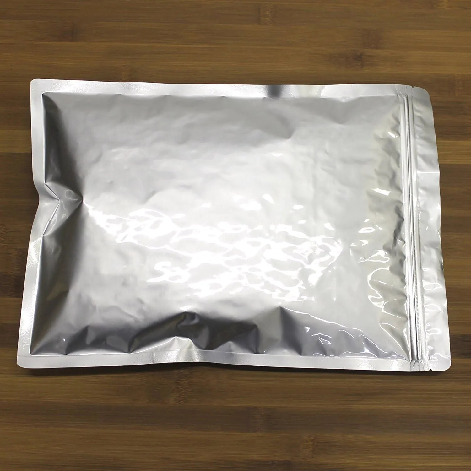 AwePackage 1 Gallon Mylar Aluminum Foil Zipper Bag for Long Term food storage and collectibles - vacuum seal (50, Gallon(10x14"))