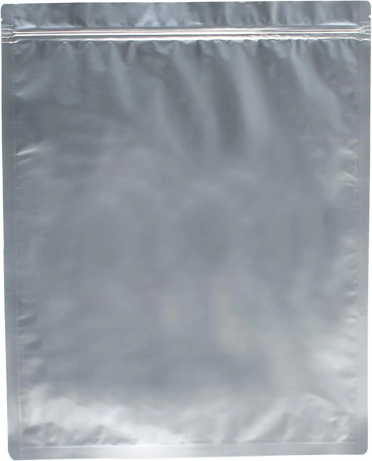 AwePackage 1.5 Gallon Mylar Aluminum Foil Zipper Bag for Long Term food storage and collectibles - vacuum seal(100, 1.5 Gallon(12x16"))