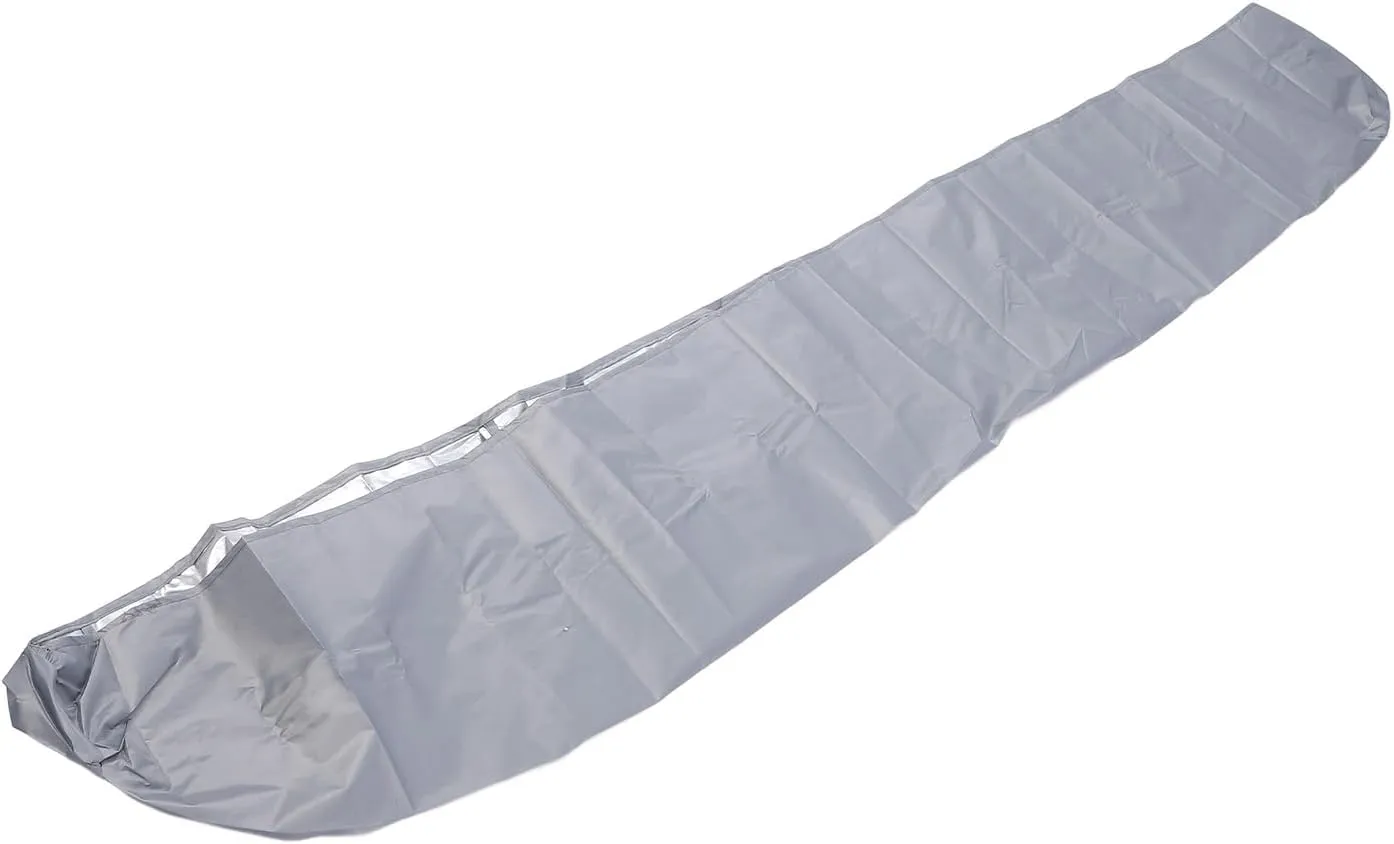Awning, Retractable Awning Fabric Cover, Patio Canopy Shelter Protective Rain Storage Bag, Winter Storage, Sturdy Weather (Grey)