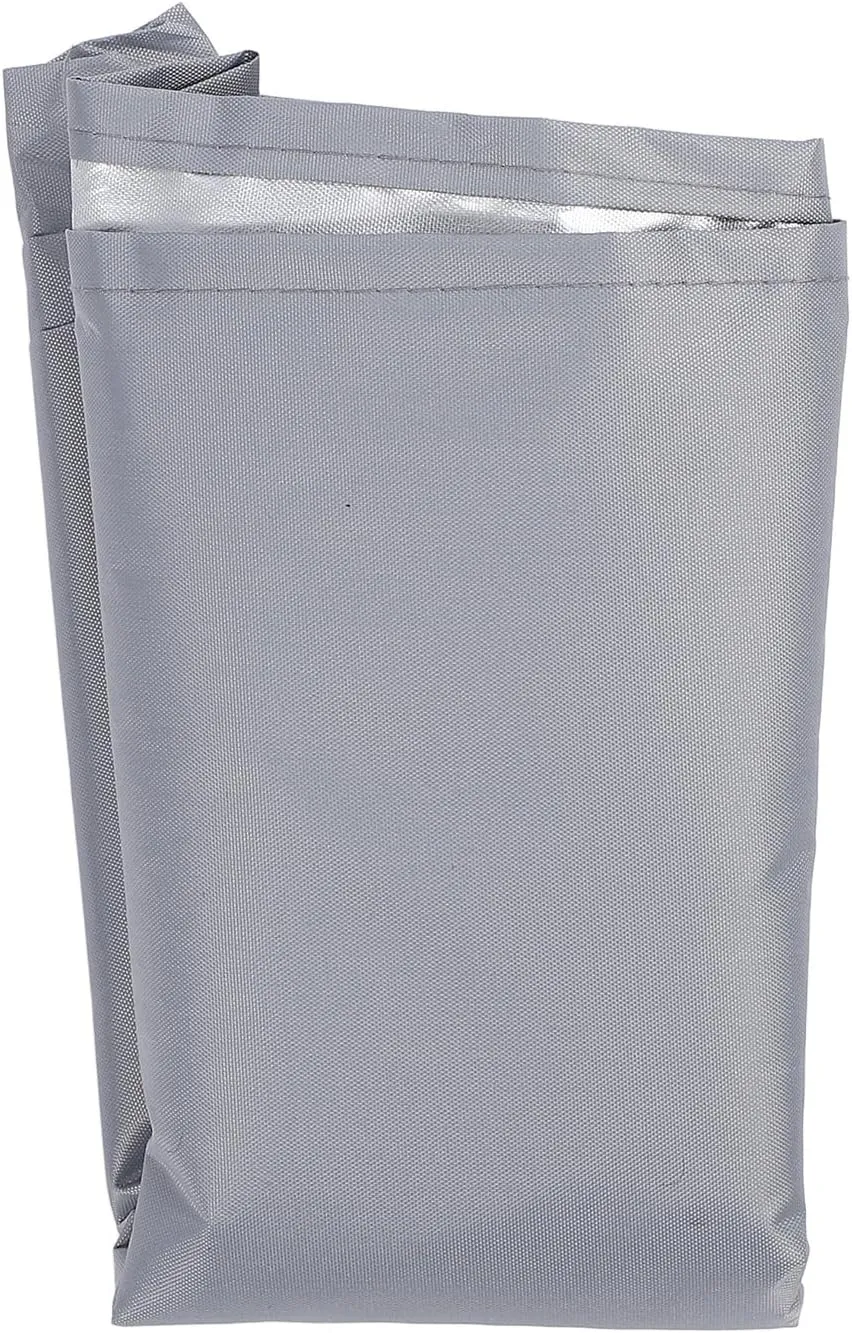 Awning, Retractable Awning Fabric Cover, Patio Canopy Shelter Protective Rain Storage Bag, Winter Storage, Sturdy Weather (Grey)