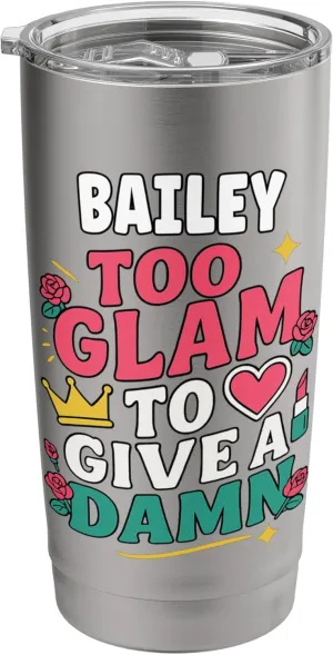 BAILEIGH Personalized Women's Gift Custom BAILEIGH Stainless Steel Insulated Tumbler