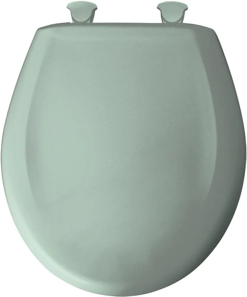 Bemis 200SLOWT 455 Lift-Off Plastic Round Slow-Close Toilet Seat, Seafoam