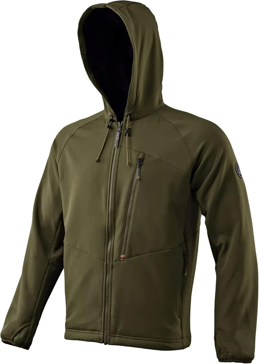 Beretta Men's Windstryke Hunting Active Casual Regular Fit Breathable DWR Full Zip Fleece Lined Hoodie w/Chest & Hip Pockets