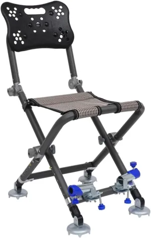 BESPORTBLE Multi-Function Portable Folding Beach Chair Outdoor Fishing Chairs Aluminum Alloy Comfortable Fabric